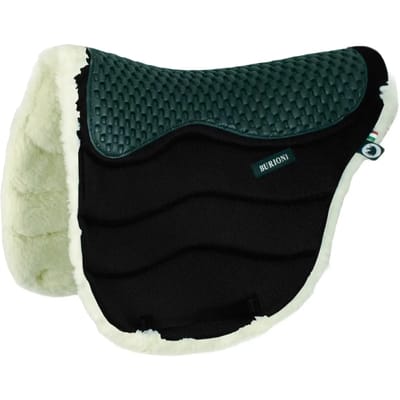 Paardenzadelpad van wol + gel Burioni