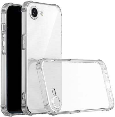 Mobiq - Clear Rugged geschikt voor iPhone 16e (2025) Hoesje - transparant