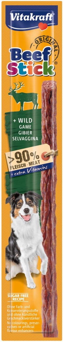 Vitakraft Beef Stick Original Wild - 5 stuks