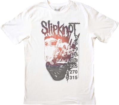 Slipknot - The End Heren Tshirt - S - Wit