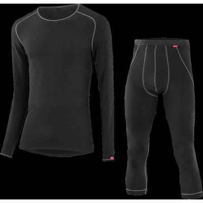 Löffler Thermoset Transtex 3/4 Heren Polypropyleen Zwart Maat - 46