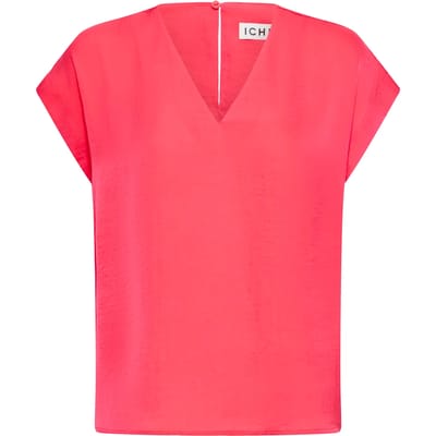Damesblouse met korte mouwen Ichi Ihcrissy Ss4