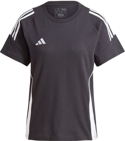 adidas T-shirt Dames Tiro 24 Sweat Tee Zwart - Maat S