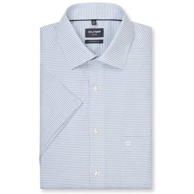 OLYMP Luxor Overhemd, Modern Fit, New Kent, Bleu