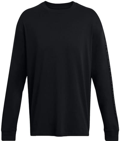 Under Armour, UA HW TONAL WORDMARK LS 1382890-001, 1382890-001, Male, Black Under Armour UA HW Tonal Wordmark LS herenshirt met lange mouwen zwart 1382890-001