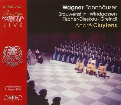 Gré Brouwenstijn, Wolfgang Windgassen, Dietrich Fischer-Dieskau, Josef Greindl - Wagner: Tannhäuser (3 CD) (Remastered)