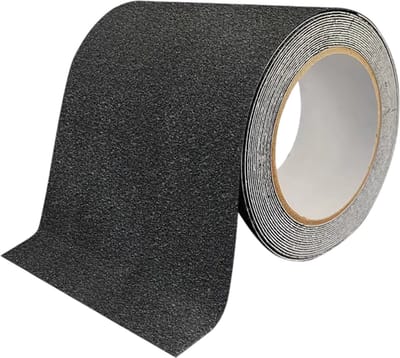 Antislip Veiligheidstape PEVA met Grind Patroon – Waterdichte Rubberen Grip Tape voor Binnen en Buiten – Zelfklevende Anti-slip Tape voor Kunststof Oppervlakken en Trapveiligheid - 15cmX5m