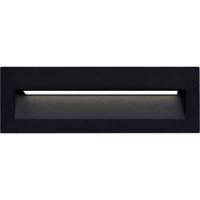 KS Verlichting - inbouwspot - Spike - wandlamp - zwart - LED - 3000K - aluminium - buitenverlichting