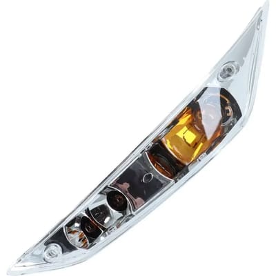 Clignotant avant gauche transparent pour scooter Piaggio 50 Zip 2T 2000 à 2020