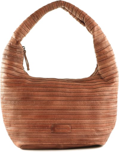 FREDsBRUDER Leren Schoudertas Lift Hobo Light Rust Terracotta