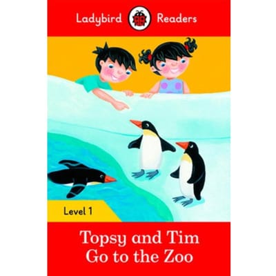 Ladybird Readers Level 1 - Topsy And Tim - Go To The Zoo (Elt Graded Reader) - Ladybird Readers - Jean Adamson