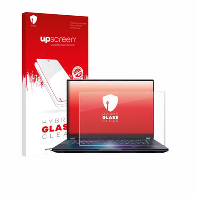 upscreen - Screenprotector voor Gigabyte AORUS Elite 16 2025 - Folie Beschermfolie Beschermglas transparant