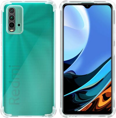 Cadorabo Hoesje geschikt voor Xiaomi RedMi 9T in Doorzichtig - Beschermhoes gemaakt van flexibel TPU Silicone Case Cover