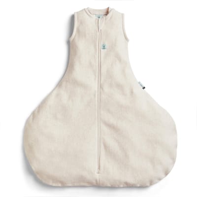 Ergopouch Jersey Heup Dysplasie Slaapzak - 0,2 Tog - Slaapzak baby - Slaapzak - 8-24 md - Oatmeal Marle