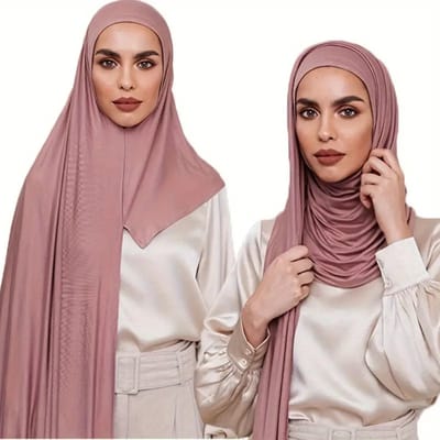 Bovista Hoofddoek - Hijab - Dames - Abaya - Sjaal - Islamitische Kleding - Moslim Kleding - Alhamdulillah - Beige