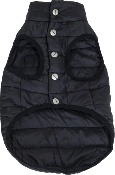 Jack & Vanilla Hondenjas Sport Zwart-XL - 45cm ruglengte - hondenbodywarmer