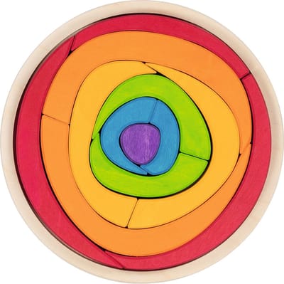 GOKI Puzzel - Oculus - 12 Delen - Hout - 3 Jaar