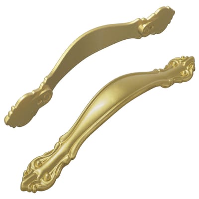 vidaXL - Handvat - 2 - st - Goud - 143 - x - 19,2 - x - 20 - mm - Zink - Legering