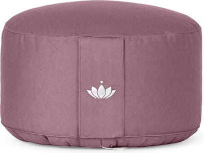 Meditatiekussen Lotus, extra hoog (20 cm), overtrekKatoen (KBA), GOTS-gecertificeerd