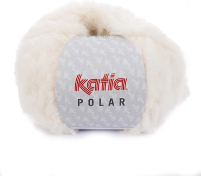 Katia Polar - 80 ecru - Polyester Garen