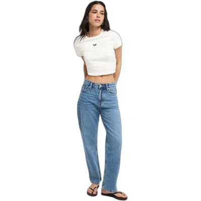 Roxy Tropicdream Spijkerbroek Blauw 40 Vrouw