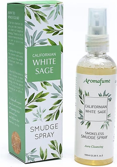 Aromafume natural smudge spray white sage - witte salie spray - 100ml