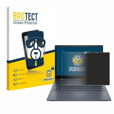 BROTECT - privacy screenprotector voor HP Envy x360 13-bfxxx - Folie Beschermfolie Blauwlichtfilter