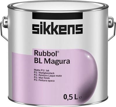 Sikkens Rubbol Bl Magura - 0,5 l - 10 m²/l - Wit - Lak - Afwerkingslaag