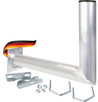 Aluminium Balkonbeugel voor Schotelantenne met 30 cm Wandafstand
