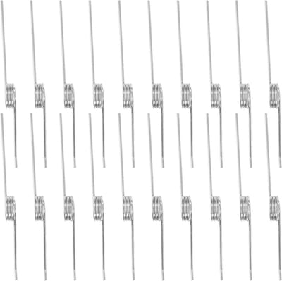 Vuilnisbak Dekselveren - Afvalbak Scharnierveer - Afvalbak Reparatie - Stille Werking - 20 Stuks - Zilver