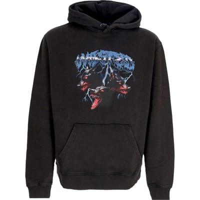 Mannen hoodie Orthos Hoodie Faded Black
