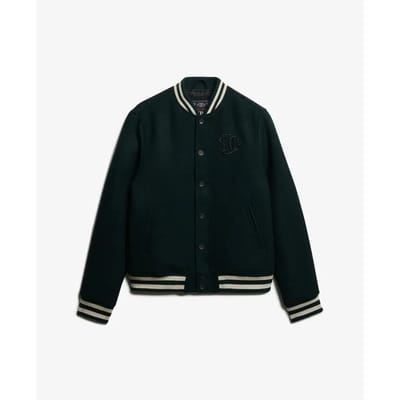 Superdry - Varsity Monogram Bomberjack van Wolmix - Heren - Jassen