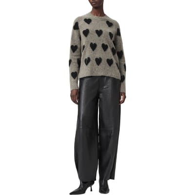 AllSaints Amora Jumper Walnut Brown/black Taglia: XS | Maglioni a maglia Outlet | Donna | Marrone
