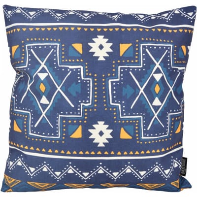 Gek op kussens! Sierkussen indian style darkblue | 45 x 45 cm | katoen/linnen