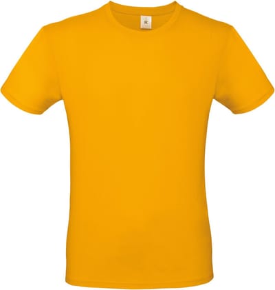 Classic E150 T-shirt B&C Collectie Abrikoos Maat XS