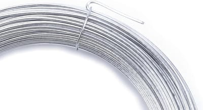 Verzinkte Draad - Gegalvaniseerde Staaldraad - Bouw en Tuin - Corrosiebestendig - 1 mm x 50 m - Zilver