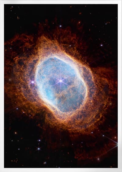 Southern Ring Nebula | Space, Astronomie & Ruimtevaart Poster | A3: 30x40 cm