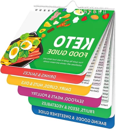 Keto Dieet Beginners Kit voor Gewichtsverlies, Laag Koolhydraat Maaltijdplan en Bakrecepten Gids