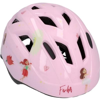 FISCHER FAHRRAD Plus Princess XS/S Kinderhelm Roze Confectiemaat: XS/S Hoofdomvang: 48-54 cm