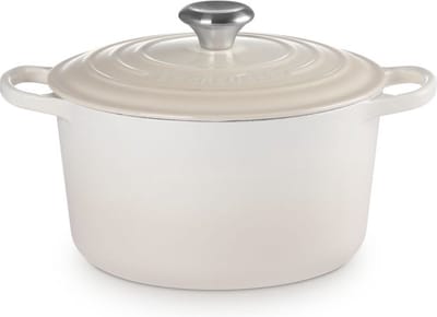 Le Creuset Braadpan hoog Meringue 24cm - 5 liter