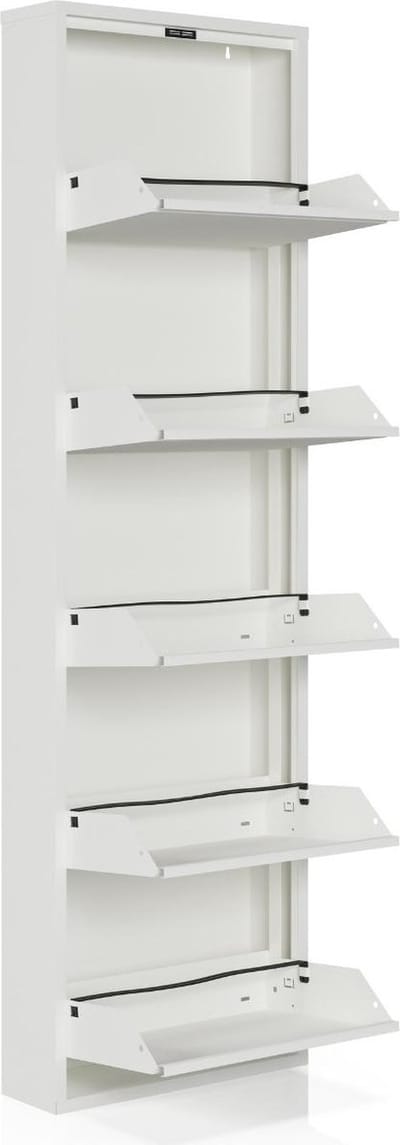 Schoenenkast Bodi 5-vaks Wit