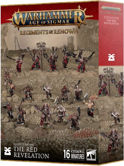 Blades of Khorne Regiment of Renown: The Red Revelation