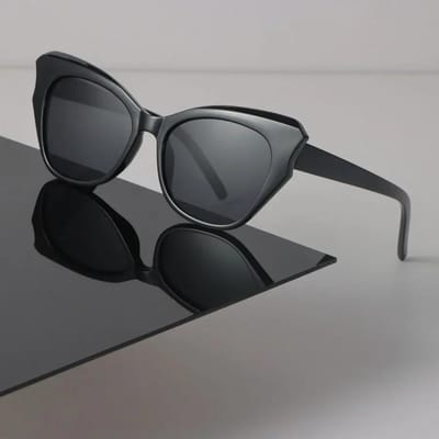 Stijlvolle Premium Kwaliteit Retro Vierkante Zonnebril Vrouwelijk Mannelijk Retro Zonnekleding Vrouwelijk Mannelijk Stijlvol Zwart Dames Oculos De Sol Other