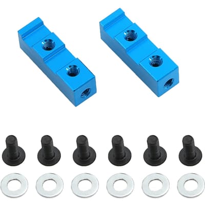 Support Servo en métal 54587 de remplacement pour voiture télécommandée Tamiya GF01 WR02 G601 GF-01 WR-02 G6-01 bleu