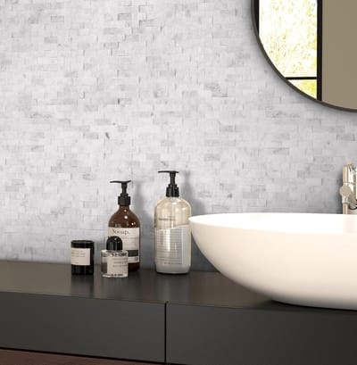 Zelfklevende Tegels - Mozaïek Wandtegels - Keuken Backsplash - Eenvoudige Installatie - 30x28 cm - Gemengd Grijs