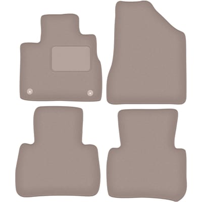 Beige velours vloermatten voor: Nissan Murano Z51 SUV (2008-2015)