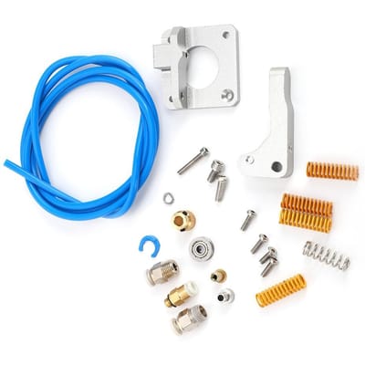CR?10 Aluminium Extruder Kit Rechthoekige Drukveer Upgrade Set voor 3D Printer blue