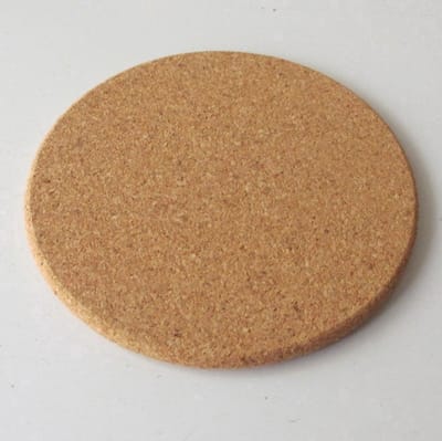 Jonyx - Onderzetter - Pannenonderzetter - Tafel onderzetters - Ovenschaal onderzetter - Kurk - Rond - 20 cm diameter - 1 cm hoog - 1 stuk