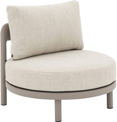 Goossens Zitmeubel Catch Of The Day - Buitenstof - beige - 90 x 68 x 90 cm