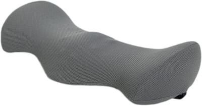 Lendensteunkussen - Kussen - 54,5 × 24 × 11 cm - Lendensteunkussen - Kussen voor ondersteuning van de onderrug - Zacht matraskussen - Geschikt voor bedden, banken en auto's - Grijs